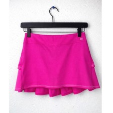 Gap Fit-Girls Hot Pink Activewear Tennis Skort Skirt Shorts Built-in Sz L 10-11