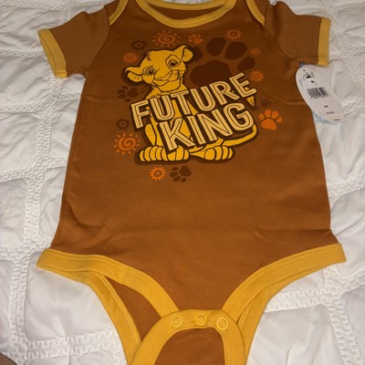 Disney World Exclusive Lion King One piece Simba  Future King  Size 24 Months