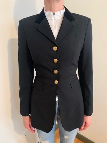 Kentucky Sports Dressage Jacket Size Women's Small/Medium, 34" bust x 28" waist.