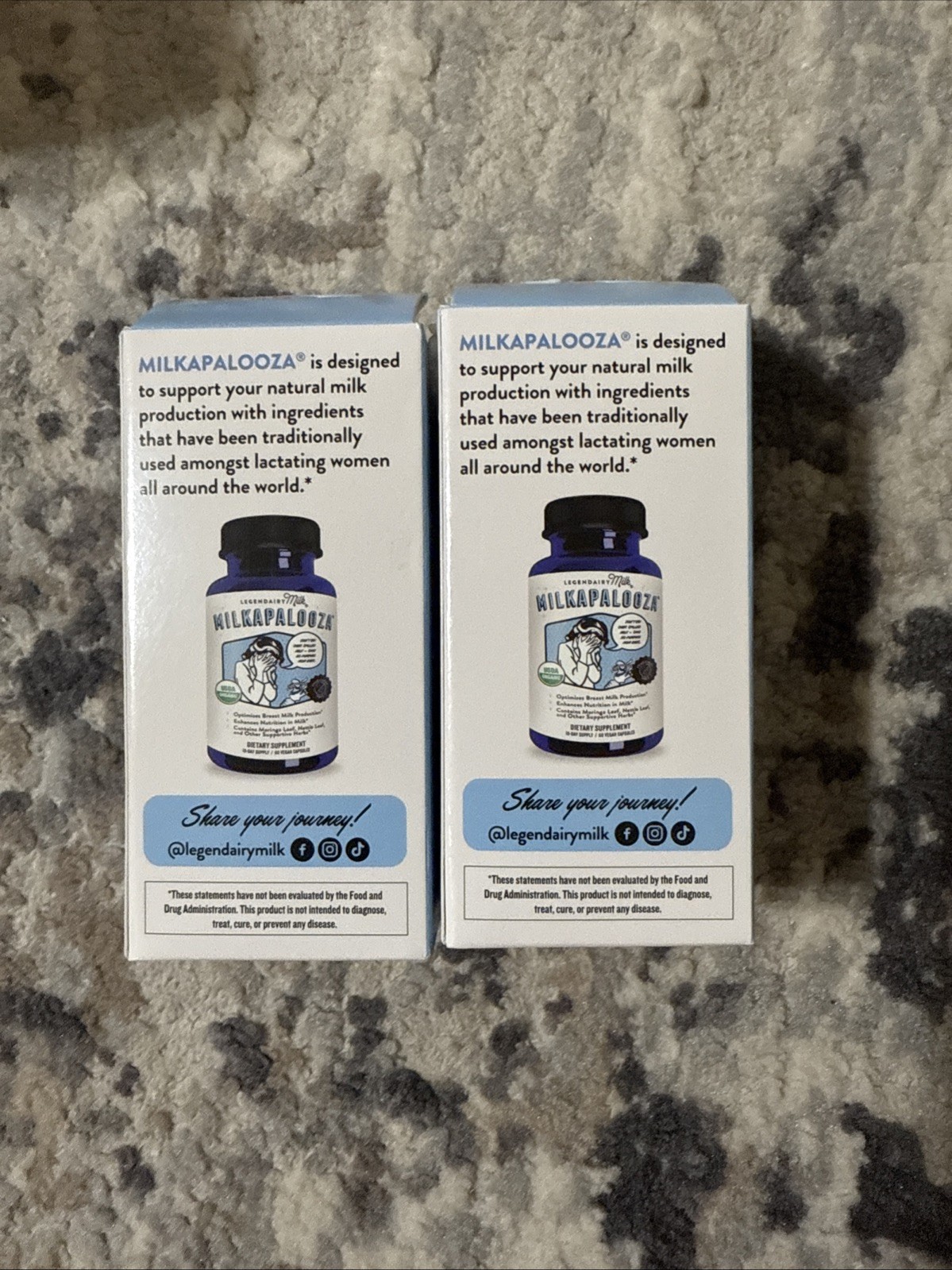 Legendary Milk Dietary Suplement Pump Princess And Milkapalooza