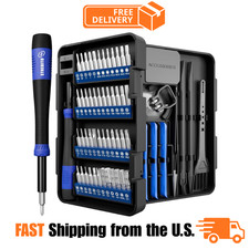 64 Pcs Screwdriver Repair Tool Kit for Computer, Laptop, Phone Gaming Console