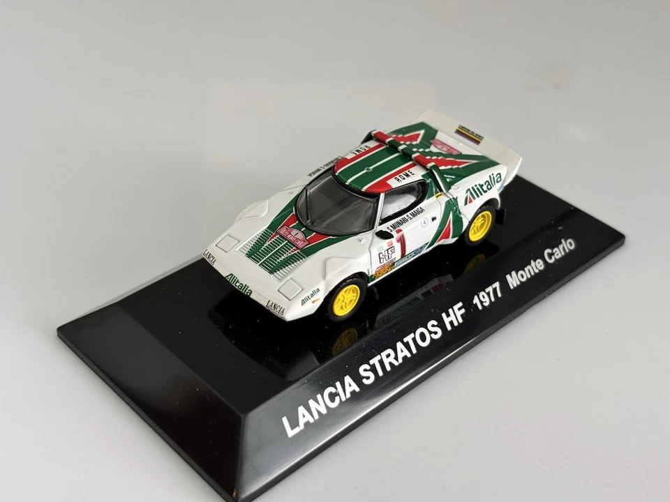 CM's 1:64 Rally Car SS.3 Lancia Stratos HF 1977 Monte Carlo CHASE SECRET CAR wrc - Image 2 of 4