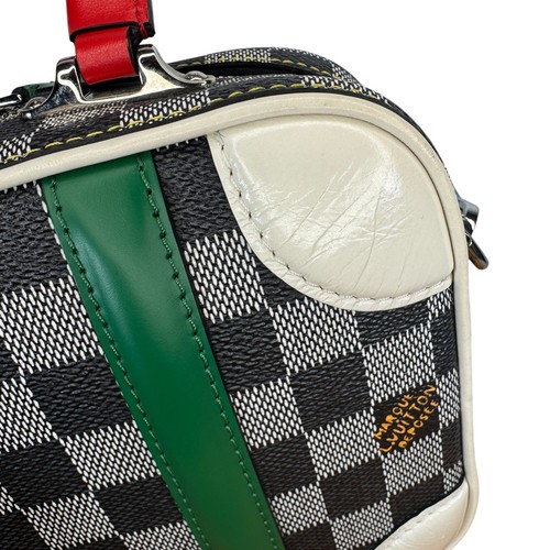 Louis Vuitton Valisette Bag Damier BB crossbody black & white LV vanity box bag - Afbeelding 10 van 16