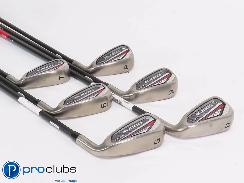 Nice Cobra DS-ADAPT MAX 5-PW IRON SET - KBS PGI 75 Regular Flex Graphite 457465 - Image 2 of 4