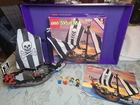 Vintage Lego 6268 Pirates ship Renegade Runner 1993  instructions and box