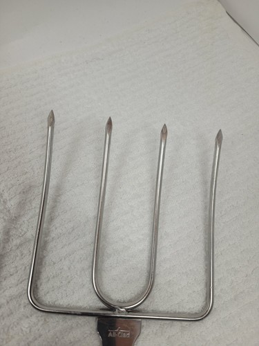 All-Clad Stainless Steel 2 Piece Turkey Lifter Lifting Fork Set USA - Picture 11 of 11