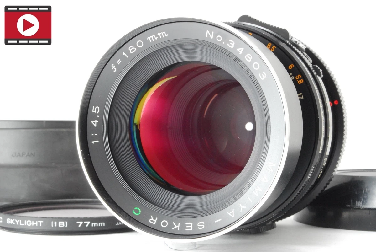 Mamiya f/4.5 Camera Lenses 180mm Focal for sale | eBay