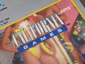 Solo cartucho California Games Nintendo NES