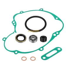 Water Pump Rebuild Kit w/ Gasket Bearing Seal For Kawasaki KX80 KX60 1985-2003