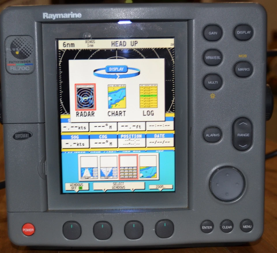 Raymarine RL70C Display Unit Radar Chartplotter Powers On - Image 4 of 4