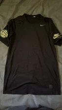 Black Nike EYBL Compression Shirt, Size Medium 