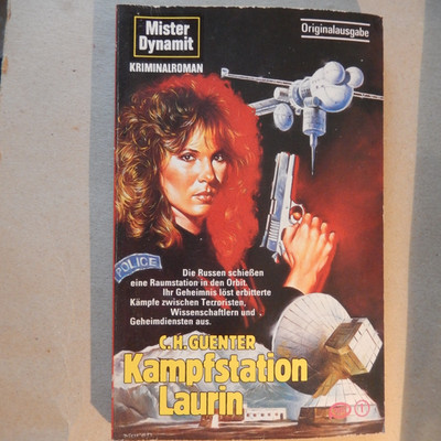 Taschenbuch Mister Dynamit Band 594 -Kampfstation Laurin-