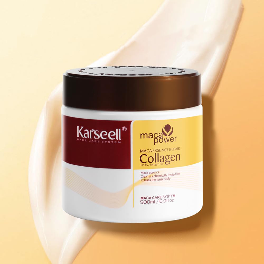 Collagen Hair Treatment Deep Repair Conditioning Argan Oil Collagen Hair Mask Es