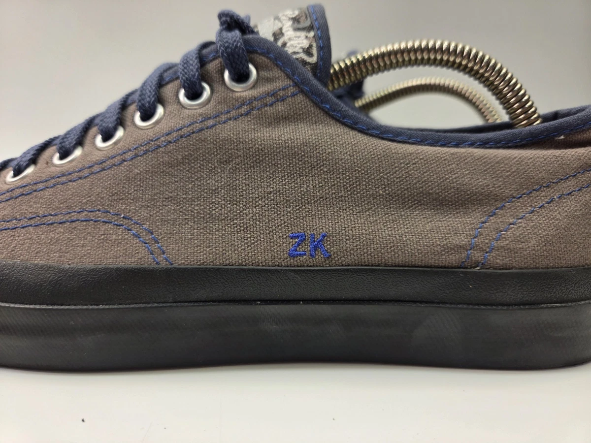 Converse Jack Purcell niedrige Turnschuhe Canvas Grafikdruck Herren 8 Damen 9,5