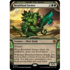 Bristlebud Farmer (showcase) M/NM MTG Outlaws Of Thunder Junction: The Big Score