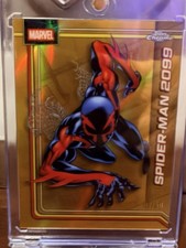 2026 Topps Chrome Marvel Spider-Man 2099 #164 Gold Refractor /50 07/50