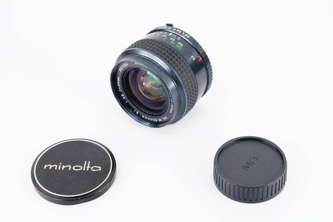 希少 minolta MC W.ROKKOR-SI 24mm F2.8 84 Rare Minolta Mc W.Rokkor-Si 24Mm F2.8 84 | eBay