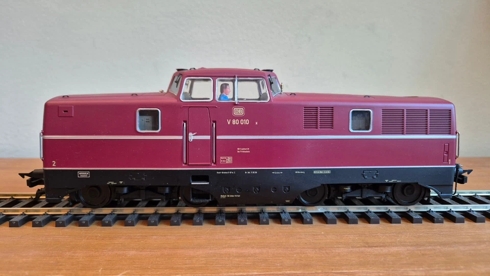 MBW 43010 Diesellok V80 010 DB Spur 0 neuwertig OVP - Bild 3 von 4