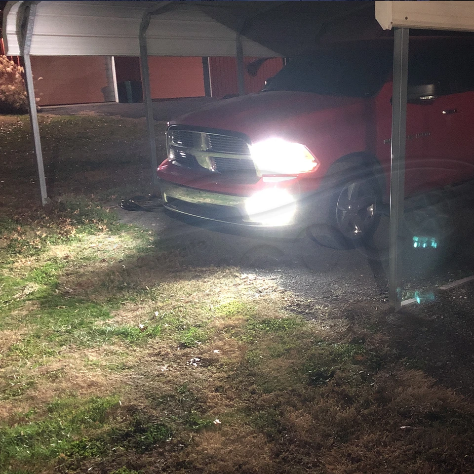 LED Headlight Combo Kit High/Low Beam 6500K Bright For Subaru Outback 2015-2018 - Image 2 of 4