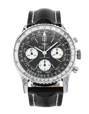 Breitling Old Navitimer 806 Steel 42mm Black Dial Watch