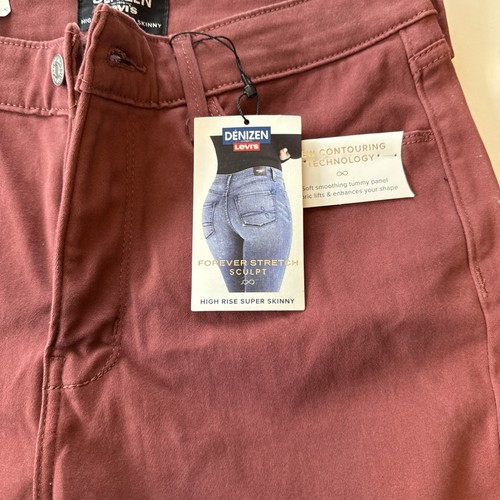 Levi’s Denizen high-rise super skinny jeans size 10 New With Tags - Picture 3 of 6