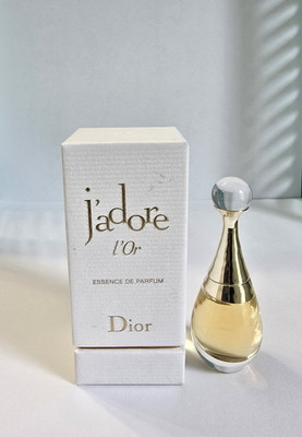 Dior J'adore L'Or Essence de Parfum Mini Travel Size Splash 0.12oz / 3.5ml