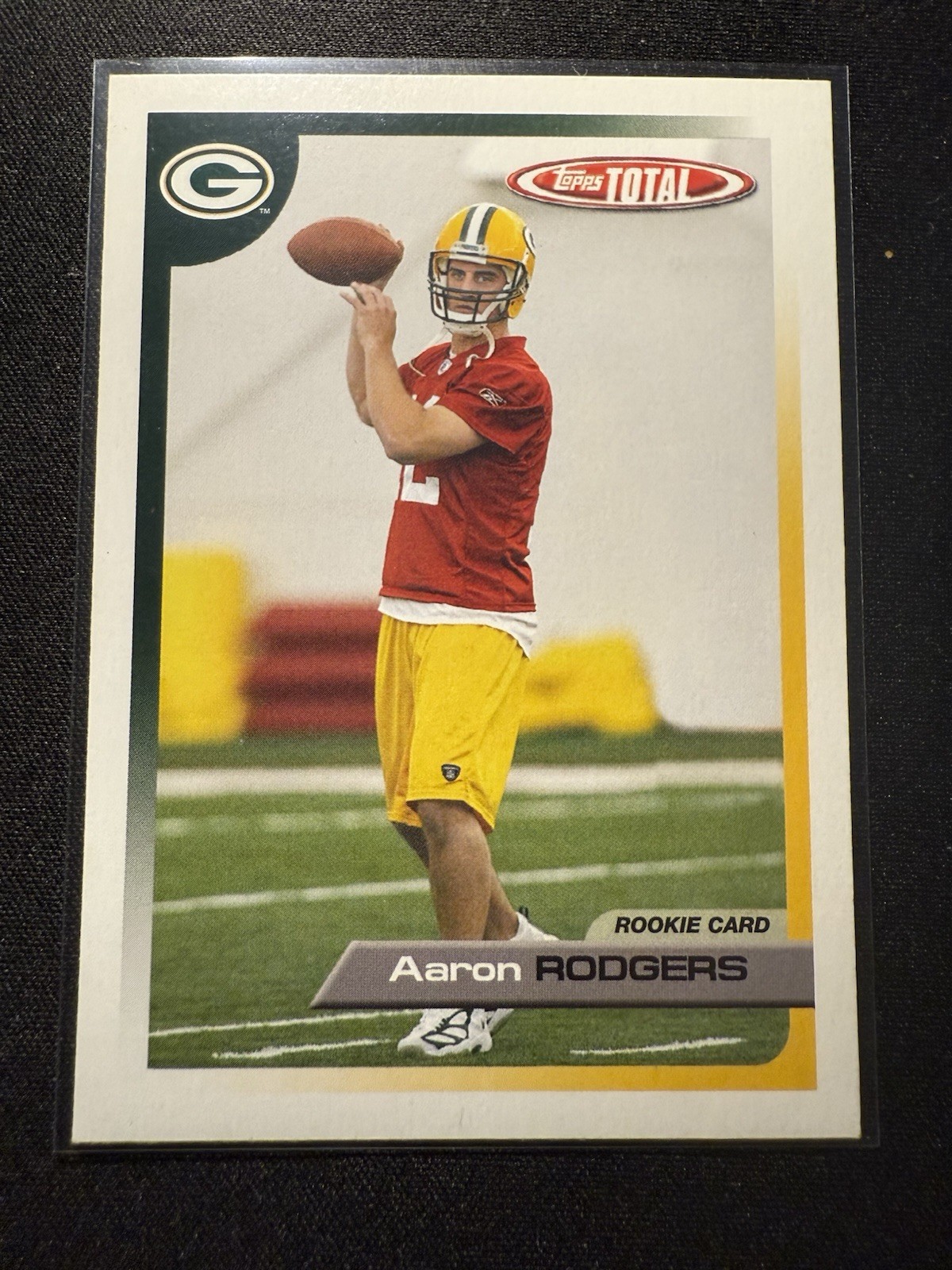 2005 Topps Total Aaron Rodgers #483 Green Bay Packers Rookie Card
