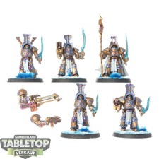 Thousand Sons - 5 x Scarab Occult Terminators - bemalt