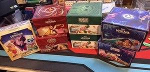 CHOICE - Lorcana Trove Box w/ accessories (Sets 5, 7, 8, 9, 11) no packs