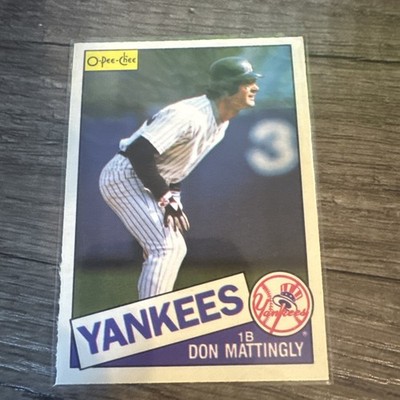 1985 O-Pee-Chee - Don Mattingly #324