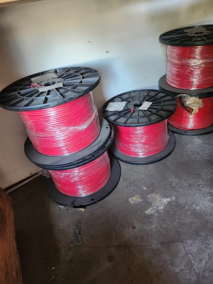 Condumex 666571-65  18/2C Solid  Fire Alarm Cable FPLP Red /1000 FT - Image 2 of 2