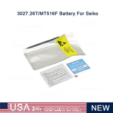 3027.26T Battery For Seiko Kinetic Watch Line MT516F ​V114 V110 V115 V116 V117