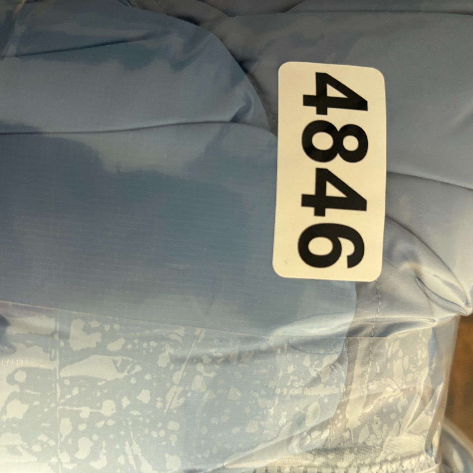 The North Face Down Puffer Jacket Womens XL 700 Vintage Nuptse Teal Blue thumbnail 12