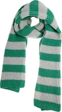 Vivian & Vincent Fall Winter Ultra Soft Knit Striped Scarf Unisex