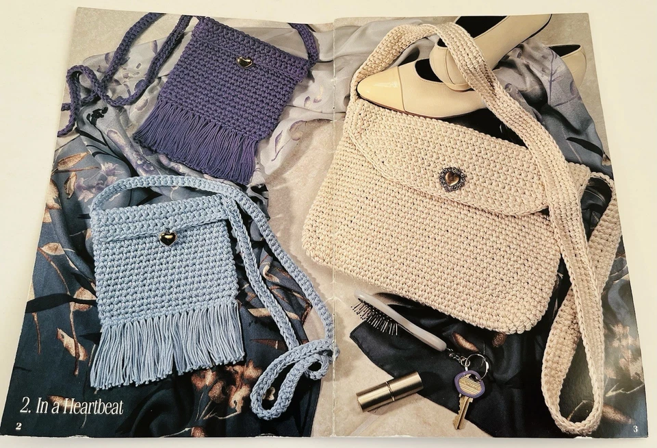 Red Heart WEEKEND WONDERS Quick Apparel & Afghans Patterns Art J16 Book 120 2001 - Image 3 of 4