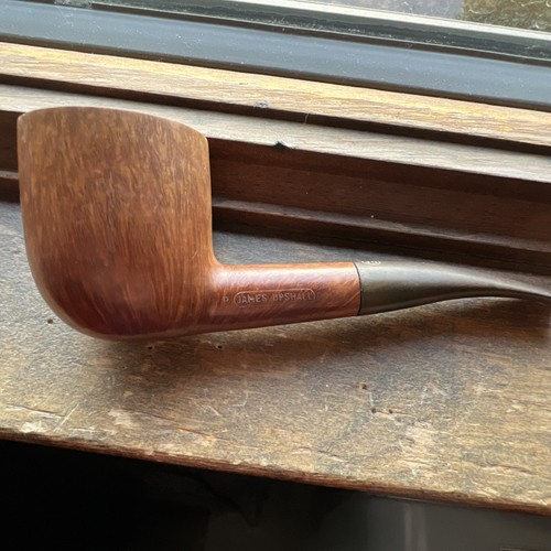 Vintage James Upshall P Flame Grain TILSHEAD ENGLAND fatto a mano - Foto 13 di 14