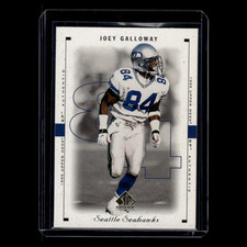 Joey Galloway #79 1999 SP Authentic Seattle Seahawks Football Card NFL NM