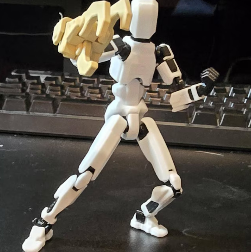 Power Claws for Dummy 13 | 3D Printed Action Figure Doll Accessory