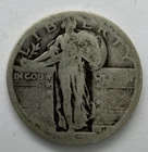 Standing Liberty Quarter Illegible Date  90% Silver