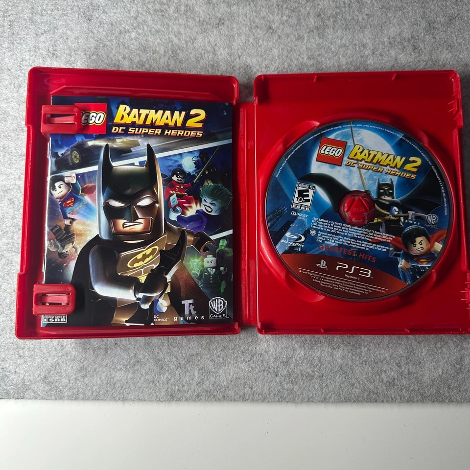 Sony Playstation 3 LEGO Batman 2: DC Super Heroes Greatest Hits (PS3, 2012) CIB Foto 3 de 4