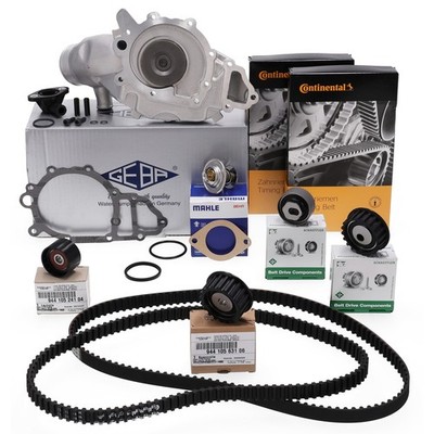 CONTI Zahnriemen Rollen Wasserpumpe Thermostat für PORSCHE 924 2.5 S 160 PS