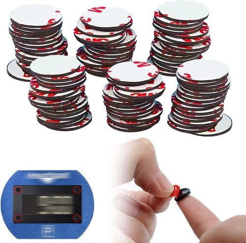 100 Stück Ersatz Klebepads Set, Kompatibel mit Elektronische Parkscheibe,...