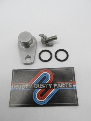 V-Twin NOS Harley Mid-Shifter Primary Cover Plug Kit 17-0650