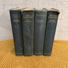 1934 - 35 Herries Chronicles Hugh Walpole ~ Rogue Judith Paris Fortress