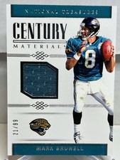 Mark Brunell - 2017 National Treasures - Century Materials🔥Jaguars🔥/99