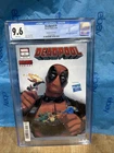 Deadpool 1 2024 Pete Woods Variant Cover CGC 9.6 Graded Comic
