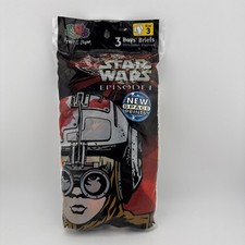 Vintage Boys Size 3 Star Wars Episode 1 Briefs Fruit of the Loom 3 Pack Unopened