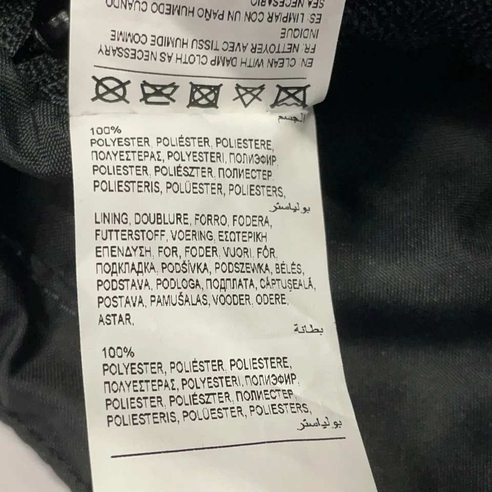 Nike, sac à bandoulière, femmes, polyester, noir, monochrome, 21, 3, 15 cm #esu - Photo 4/4
