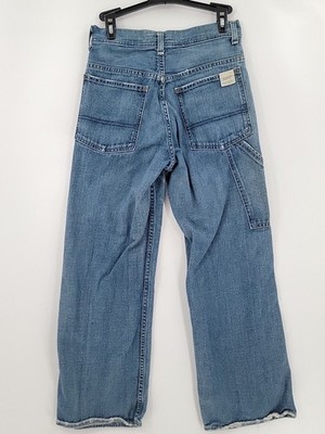 American Eagle Mens W26Xl28 Bootcut Blue Jean 26w 100% Cotton Rn