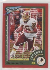 2022 Panini Classics Legends Timeless Tributes Red 75/75 Clinton Portis 0nr3
